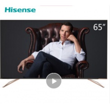 海信（Hisense）H65E75A 65英寸 4K HDR 超薄全面屏 3+64G超大配置 AI人工智能液晶網絡電視
