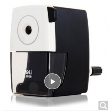 得力（deli） 卷筆刀手搖削筆機(jī)自動(dòng)進(jìn)筆鉛筆轉(zhuǎn)筆刀削筆器削筆刀 0610B削筆機(jī)(顏色隨機(jī))(只)