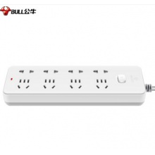公牛（BULL）GN-403 新國標插座 插線板/插排/排插/接線板/拖線板 8位總控全長10米