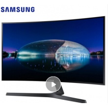 三星（SAMSUNG） C24F396FH 23.5英寸LED背光液晶 曲面屏 電腦顯示器1800R