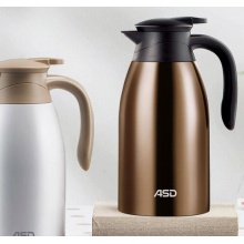 愛仕達保溫壺家用2L真空按壓式