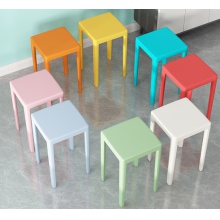 塑料椅子可疊放靠背小凳子家用餐廳餐桌簡約現代北歐輕奢網紅餐椅