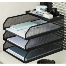 得力PB261金屬文件座(黑色)(盒)